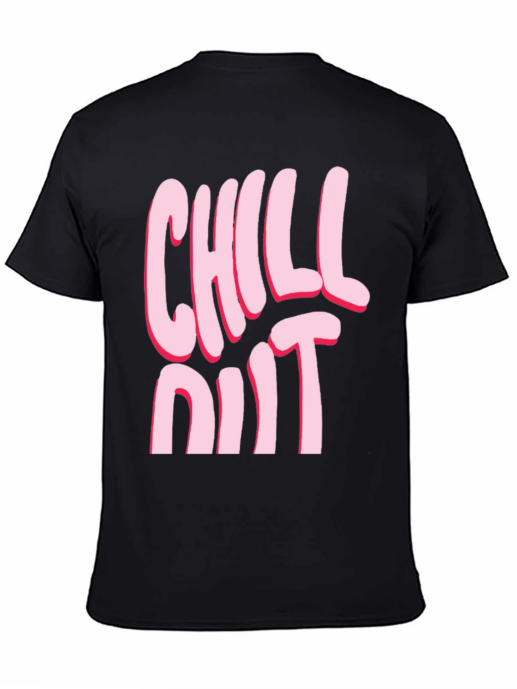 Chill Out Graphic T-Shirt - Relaxed Casual Wear