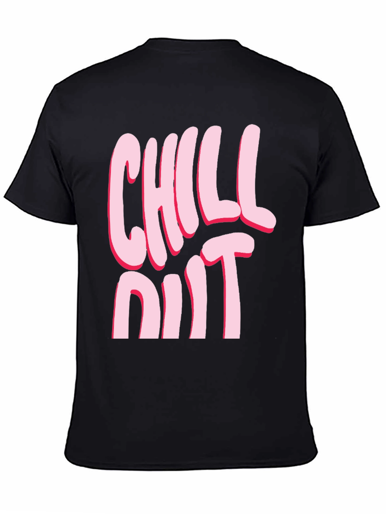 Chill Out Graphic T-Shirt - Relaxed Casual Wear