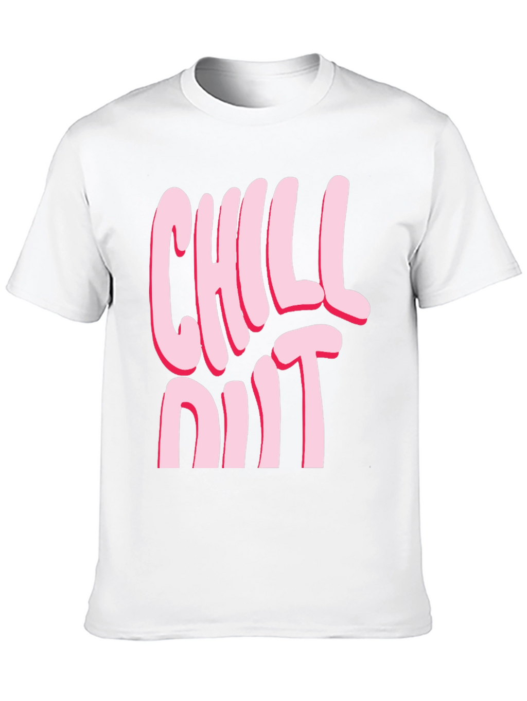 Chill Out Graphic T-Shirt - Relaxed Casual Wear