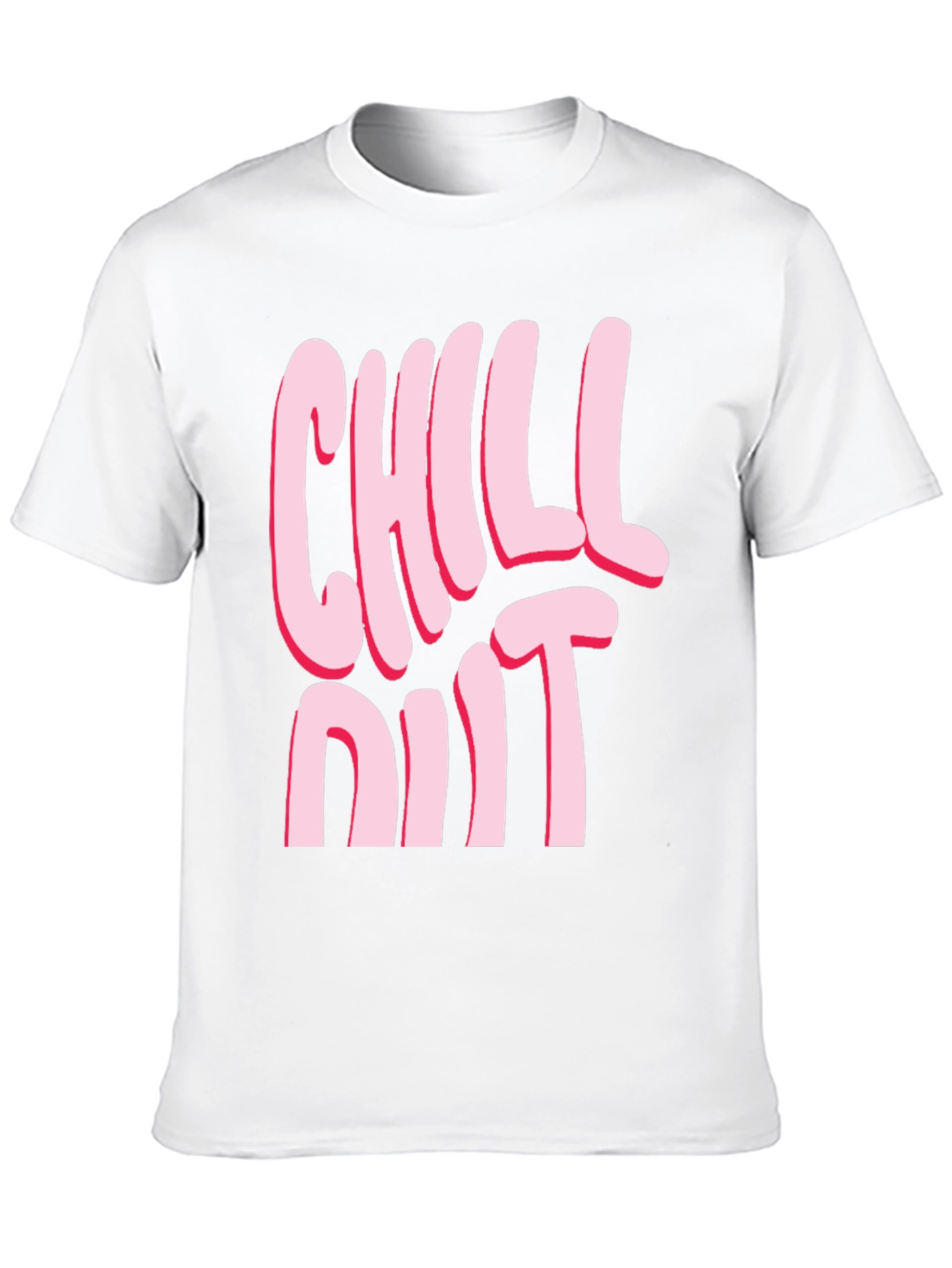 Chill Out Graphic T-Shirt - Relaxed Casual Wear