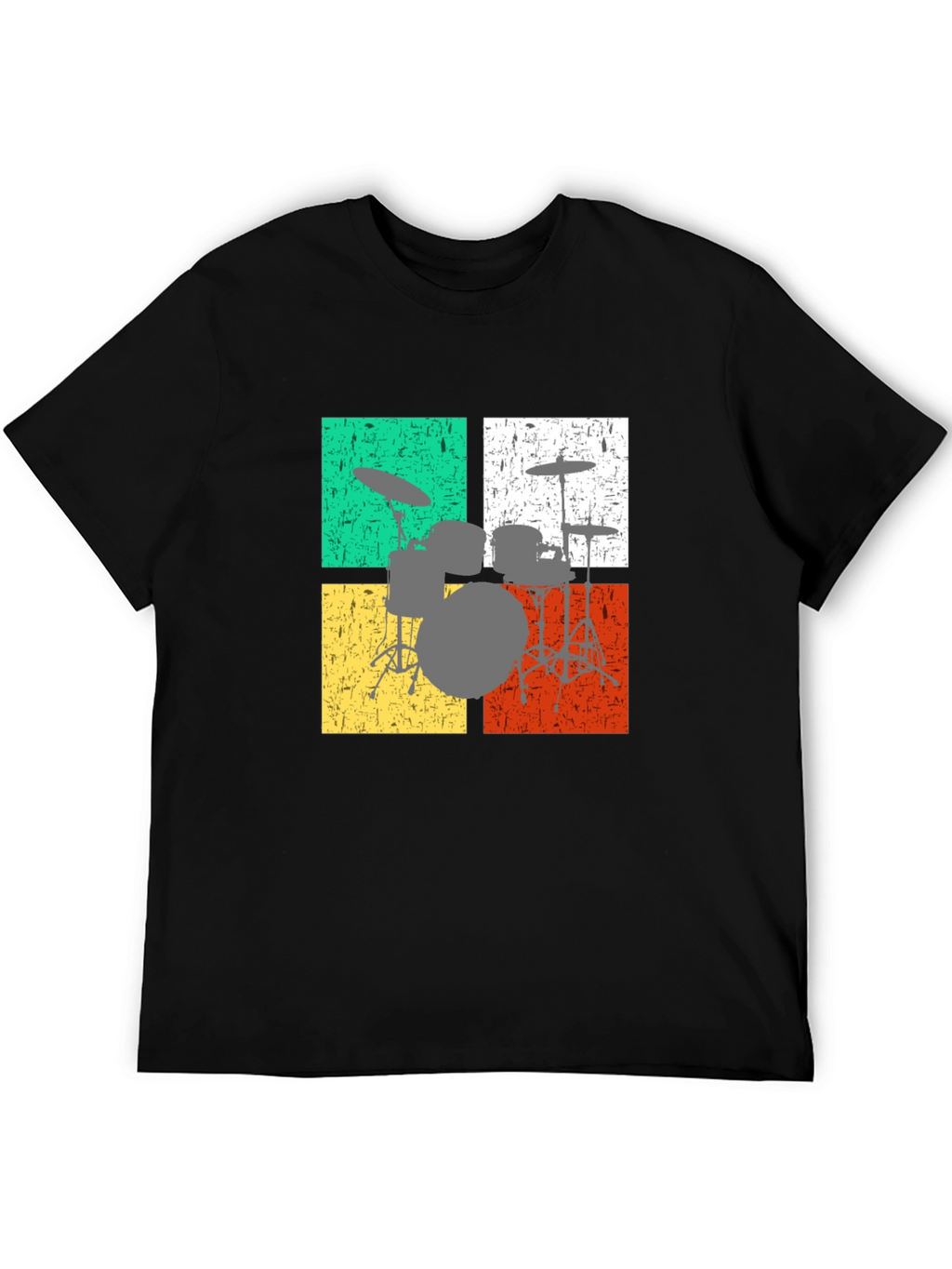 Retro Drum Set T-Shirt