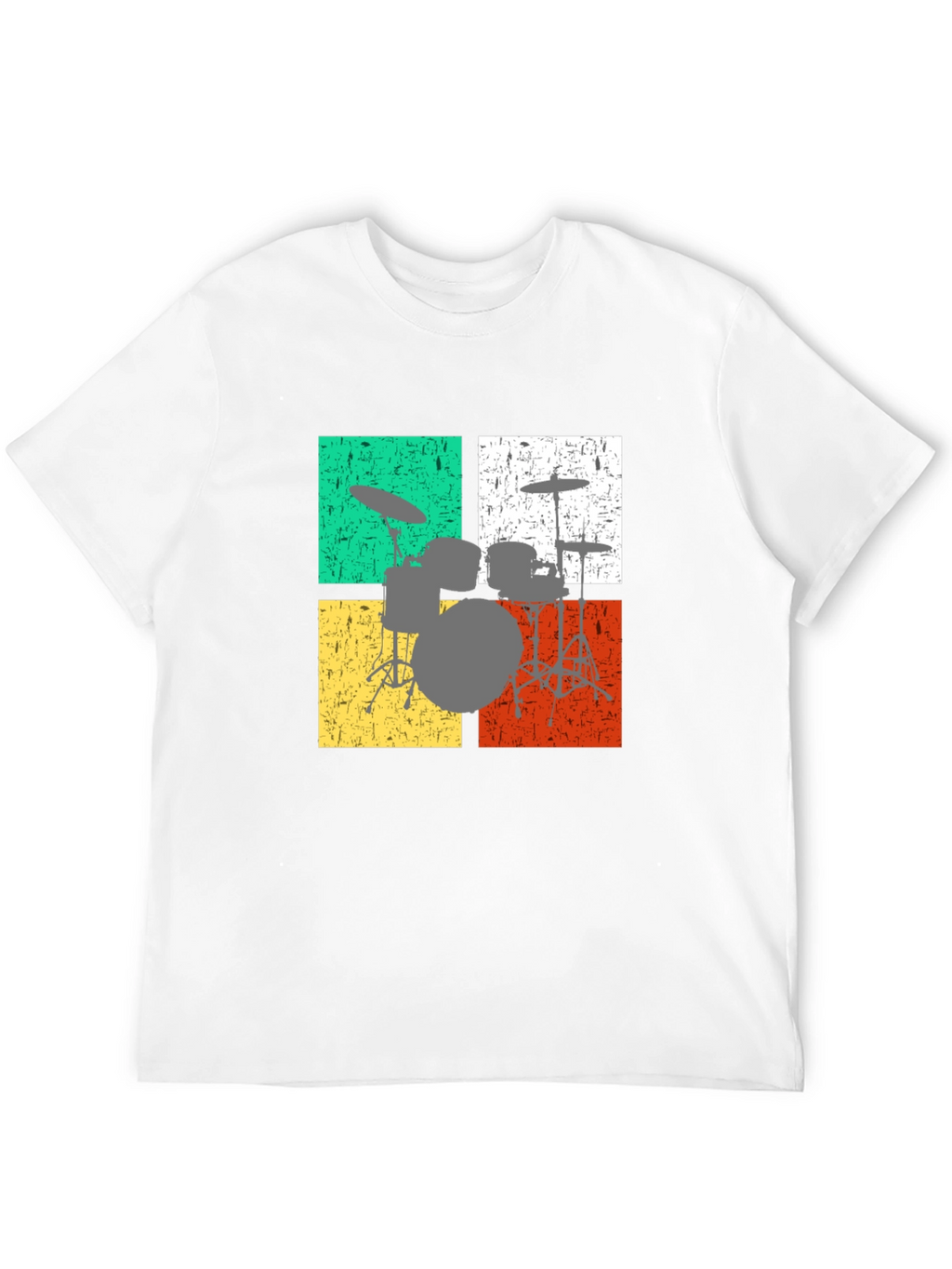 Retro Drum Set T-Shirt