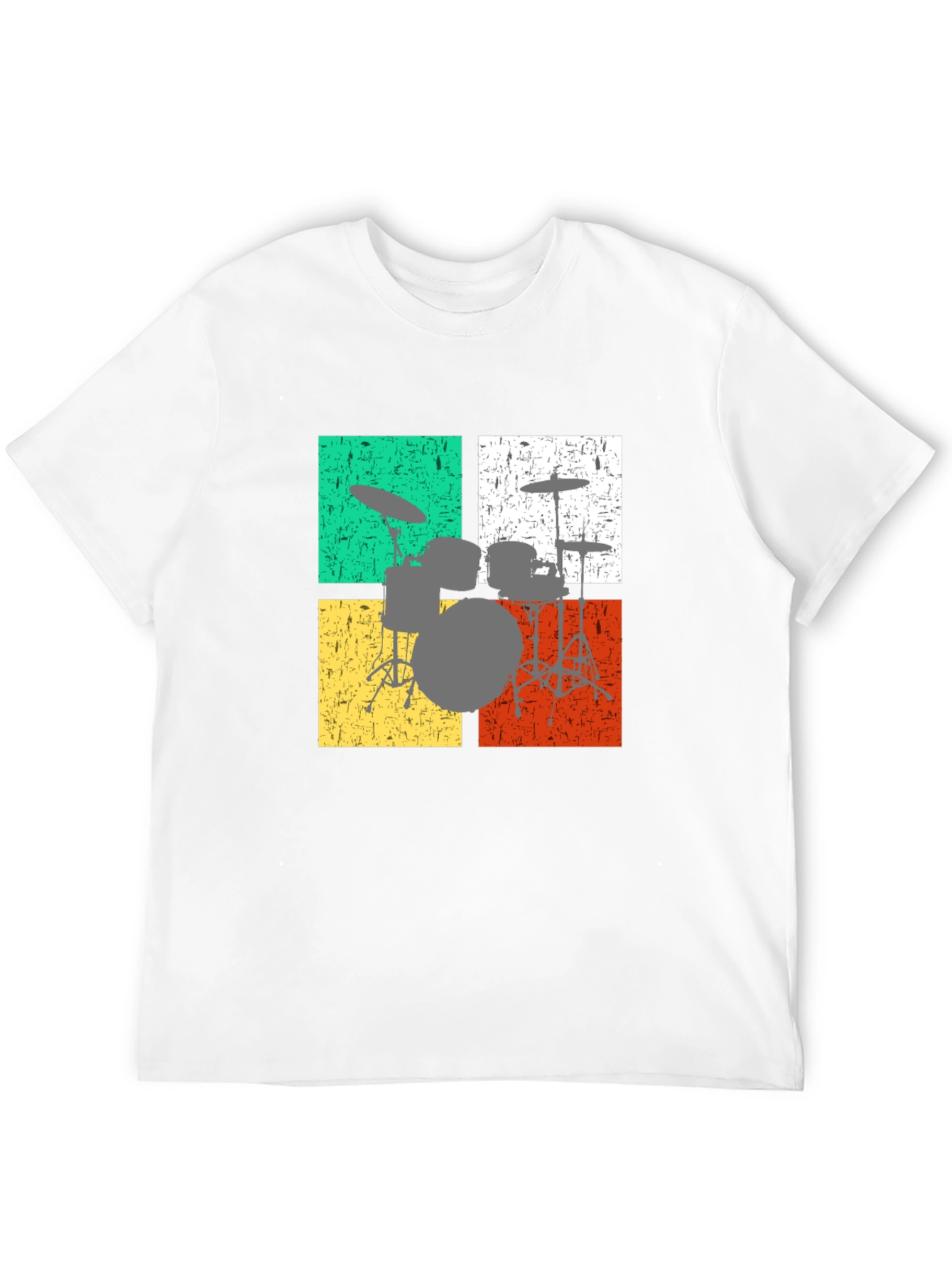 Retro Drum Set T-Shirt