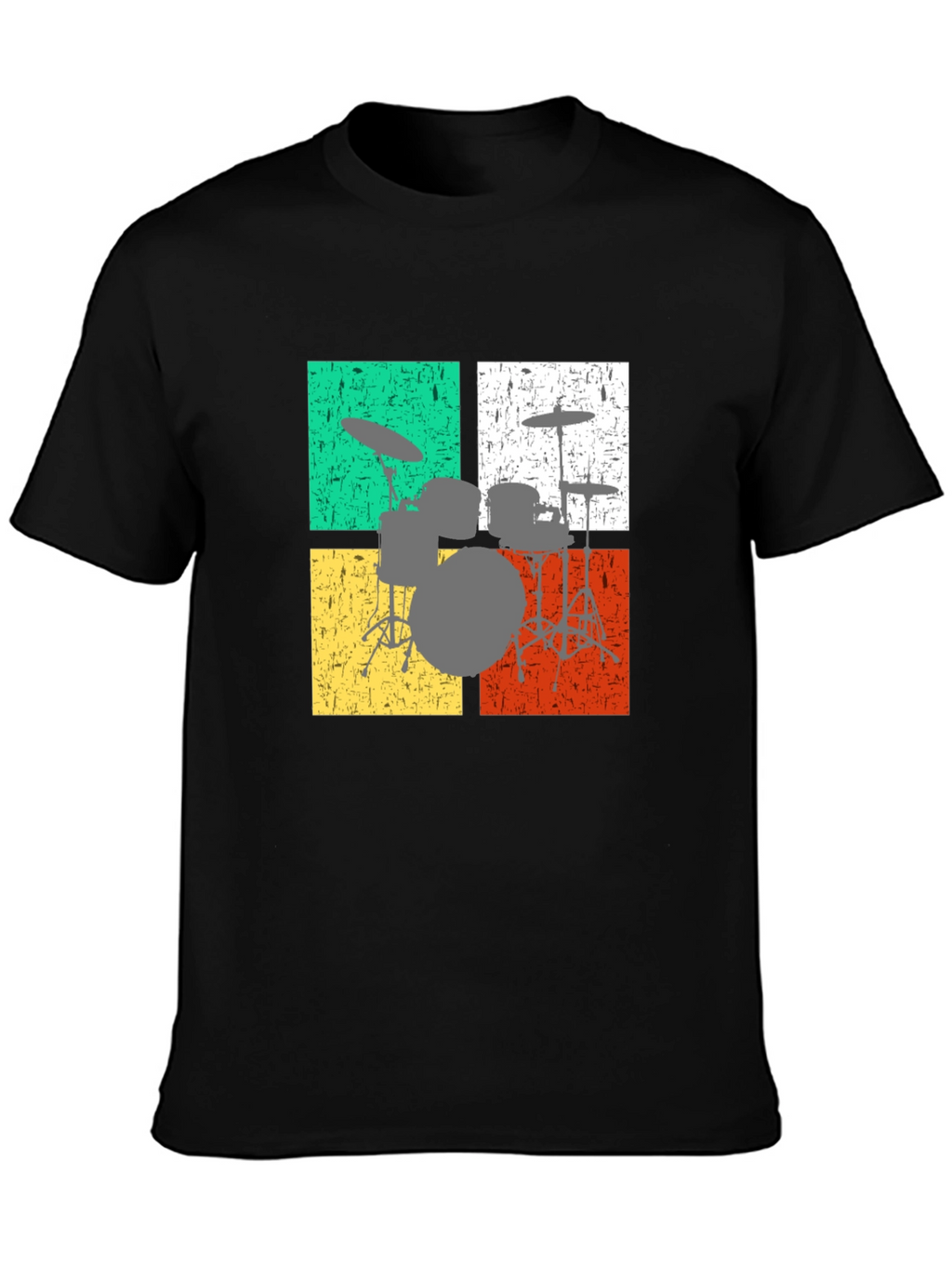 Retro Drum Set T-Shirt