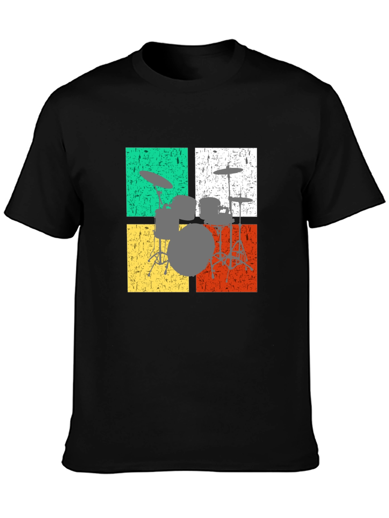 Retro Drum Set T-Shirt