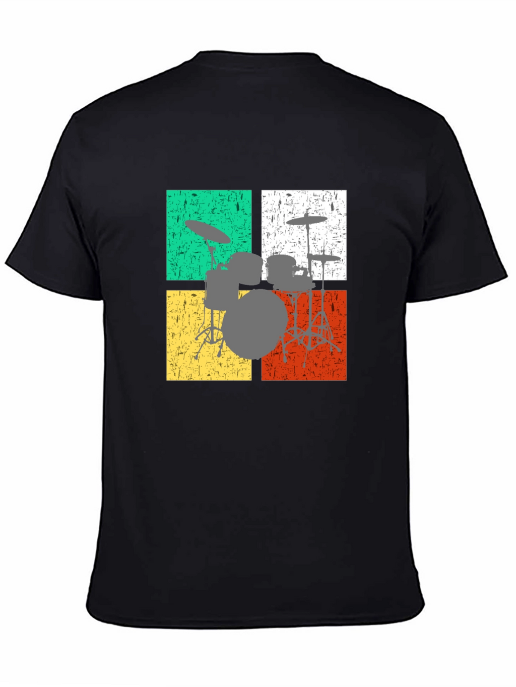 Retro Drum Set T-Shirt