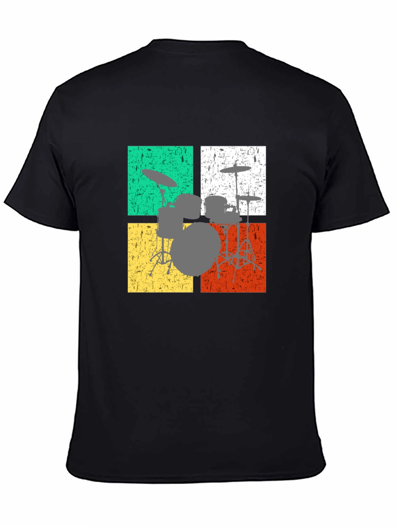 Retro Drum Set T-Shirt