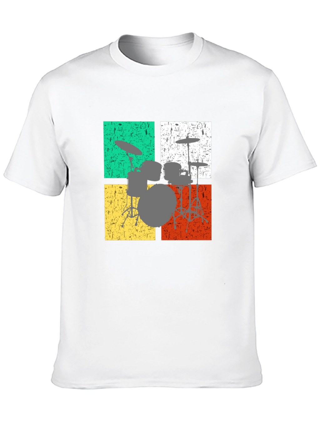Retro Drum Set T-Shirt