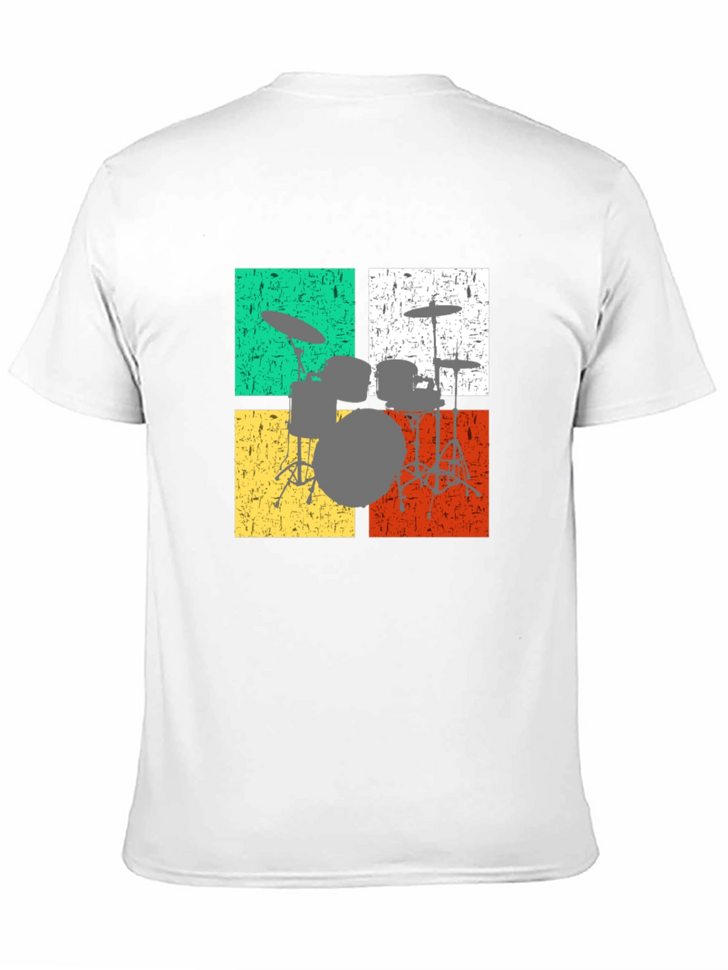 Retro Drum Set T-Shirt