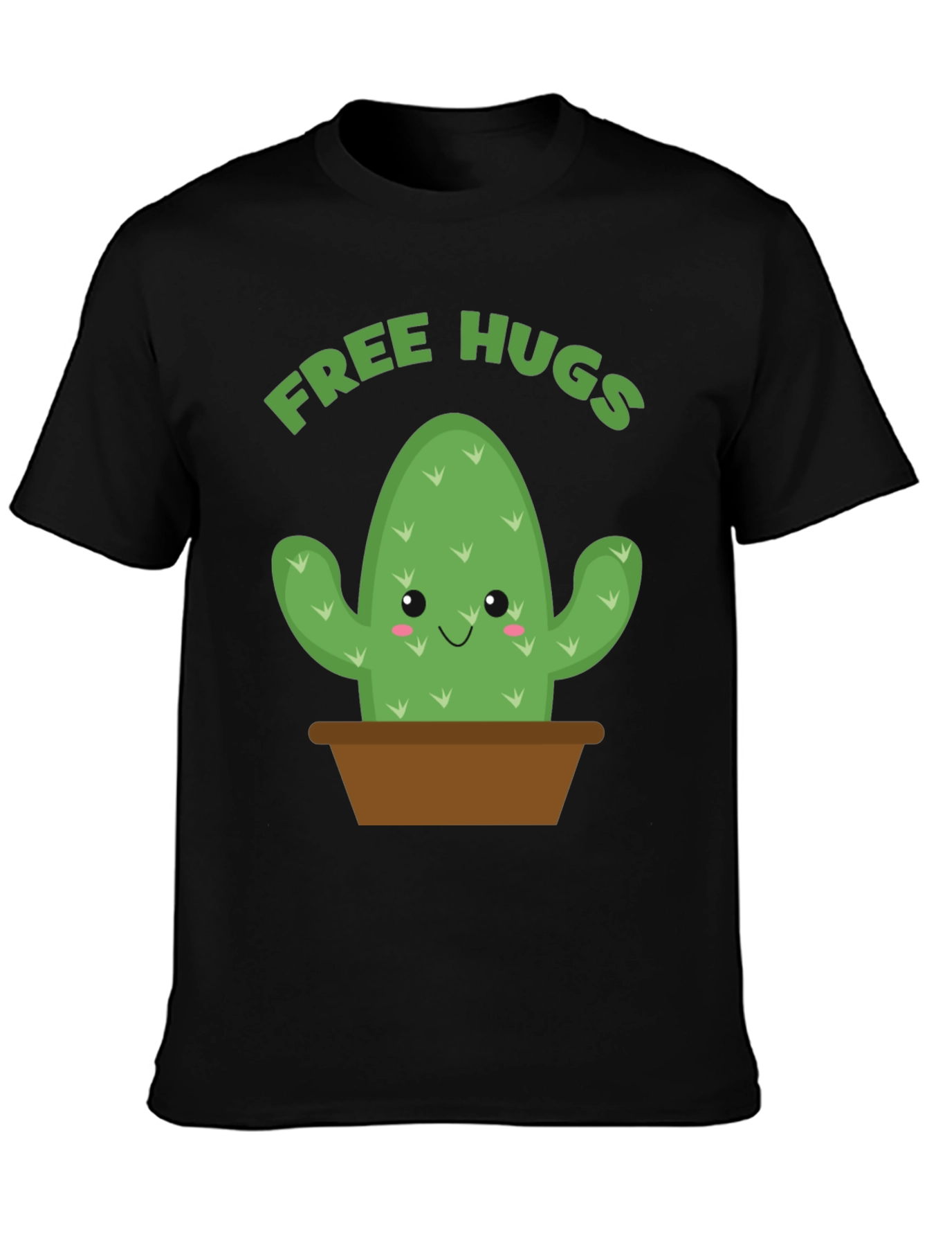 Free Hugs Cactus Graphic Tee