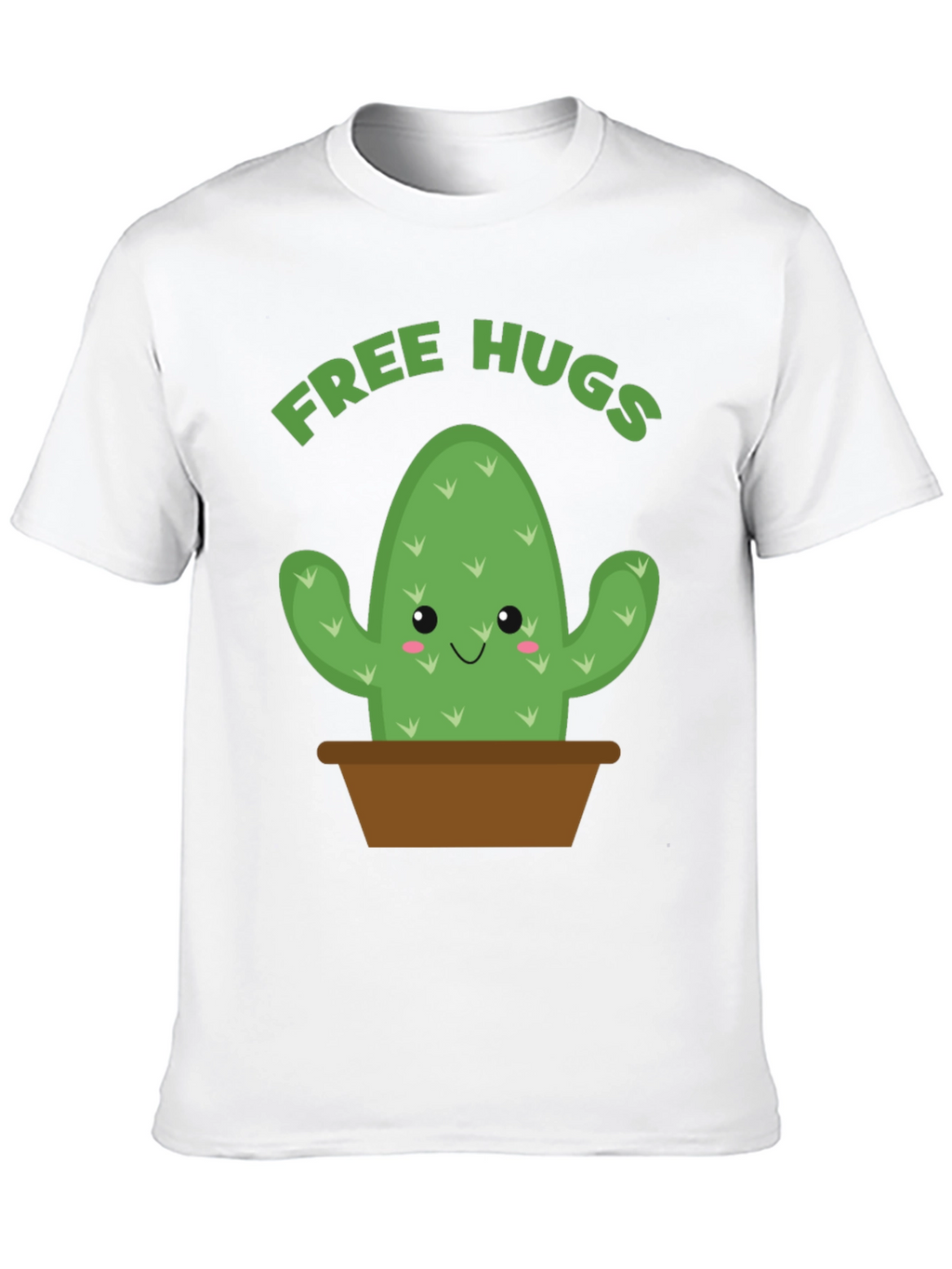 Free Hugs Cactus Graphic Tee