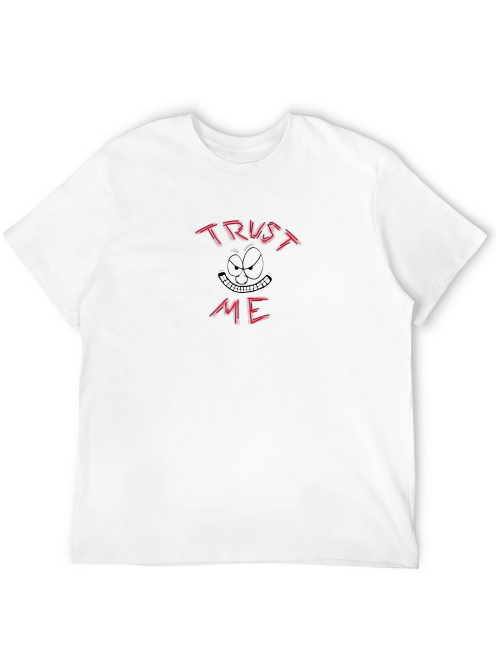 Trust Me Graphic Black T-Shirt