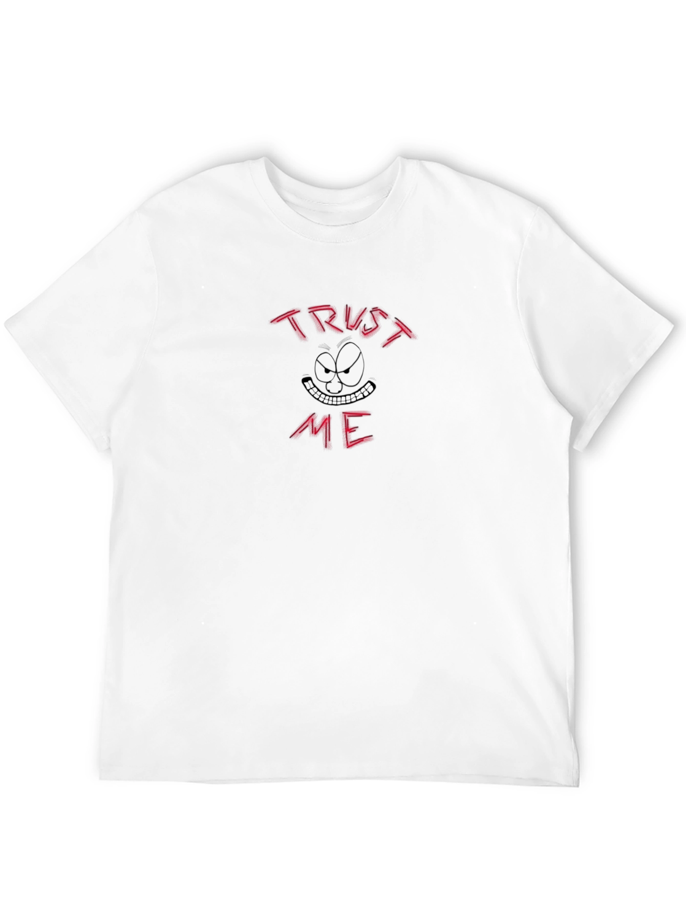 Trust Me Graphic Black T-Shirt