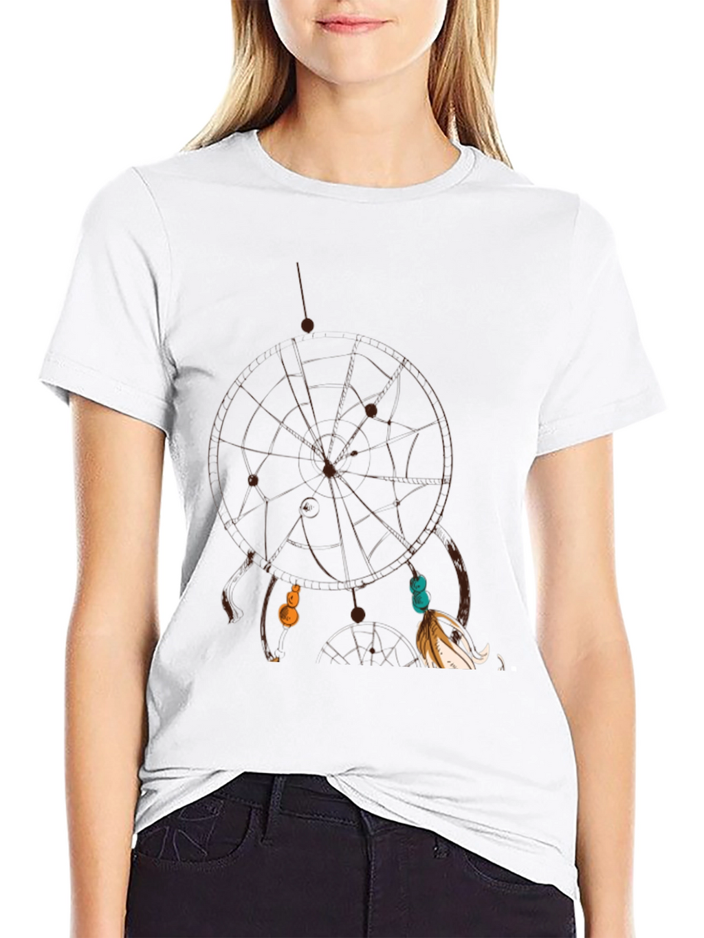 Dream Catcher Graphic Tee - Stylish Comfort
