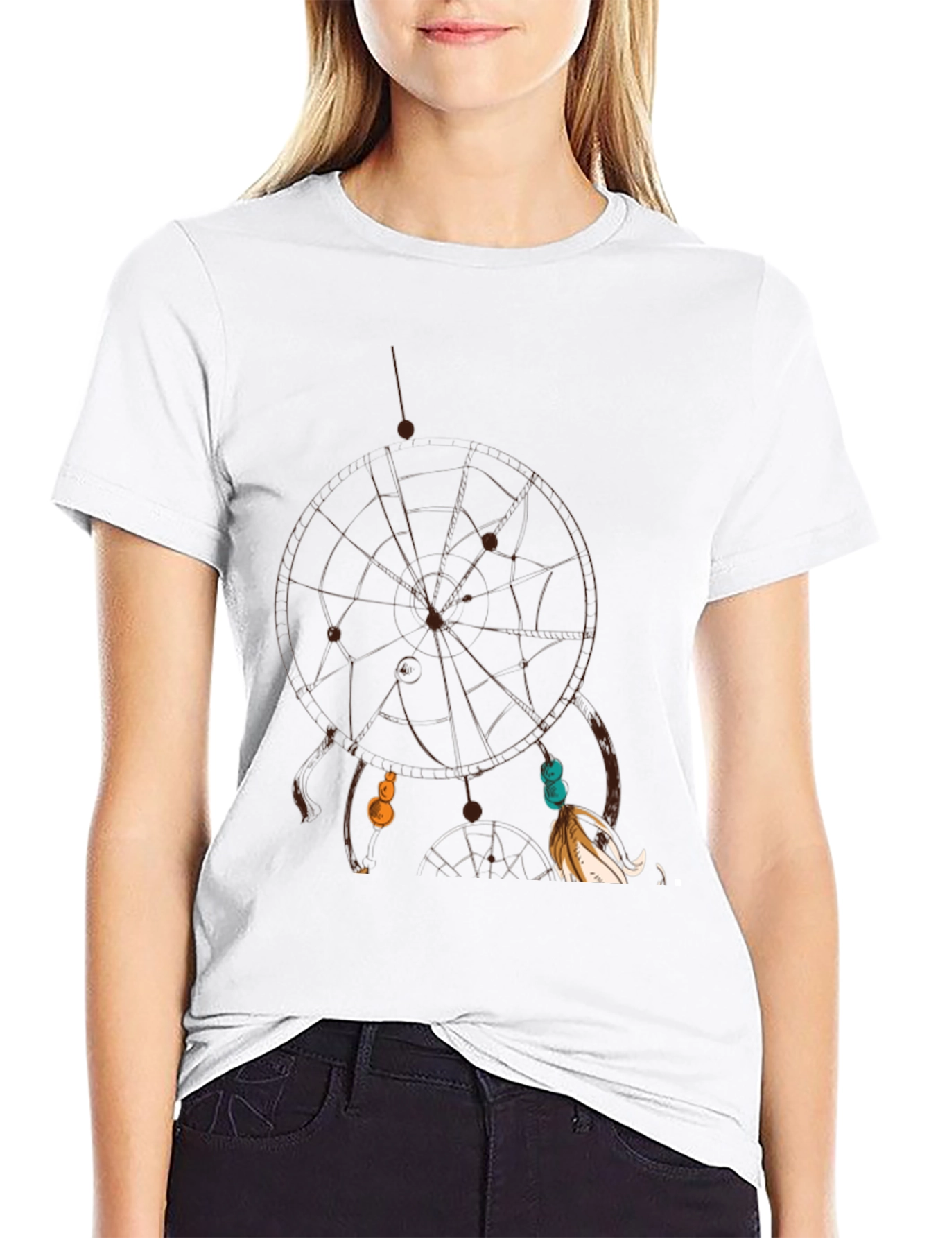 Dream Catcher Graphic Tee - Stylish Comfort