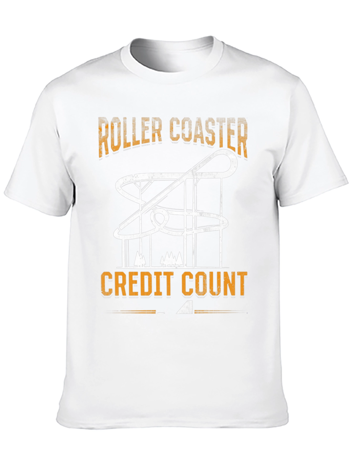 Roller Coaster Credit Count T-Shirt