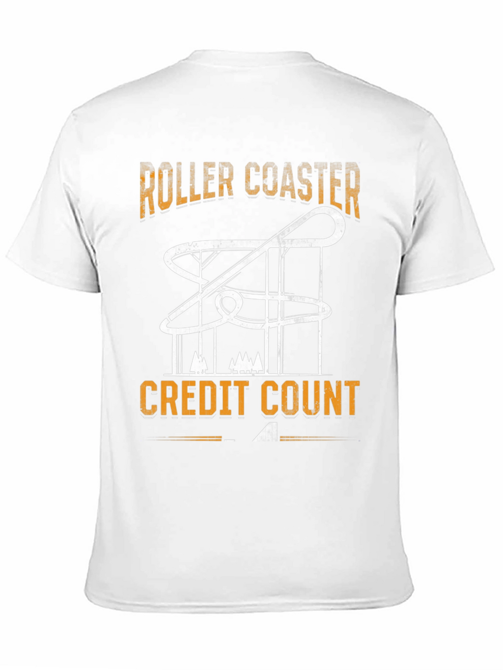 Roller Coaster Credit Count T-Shirt