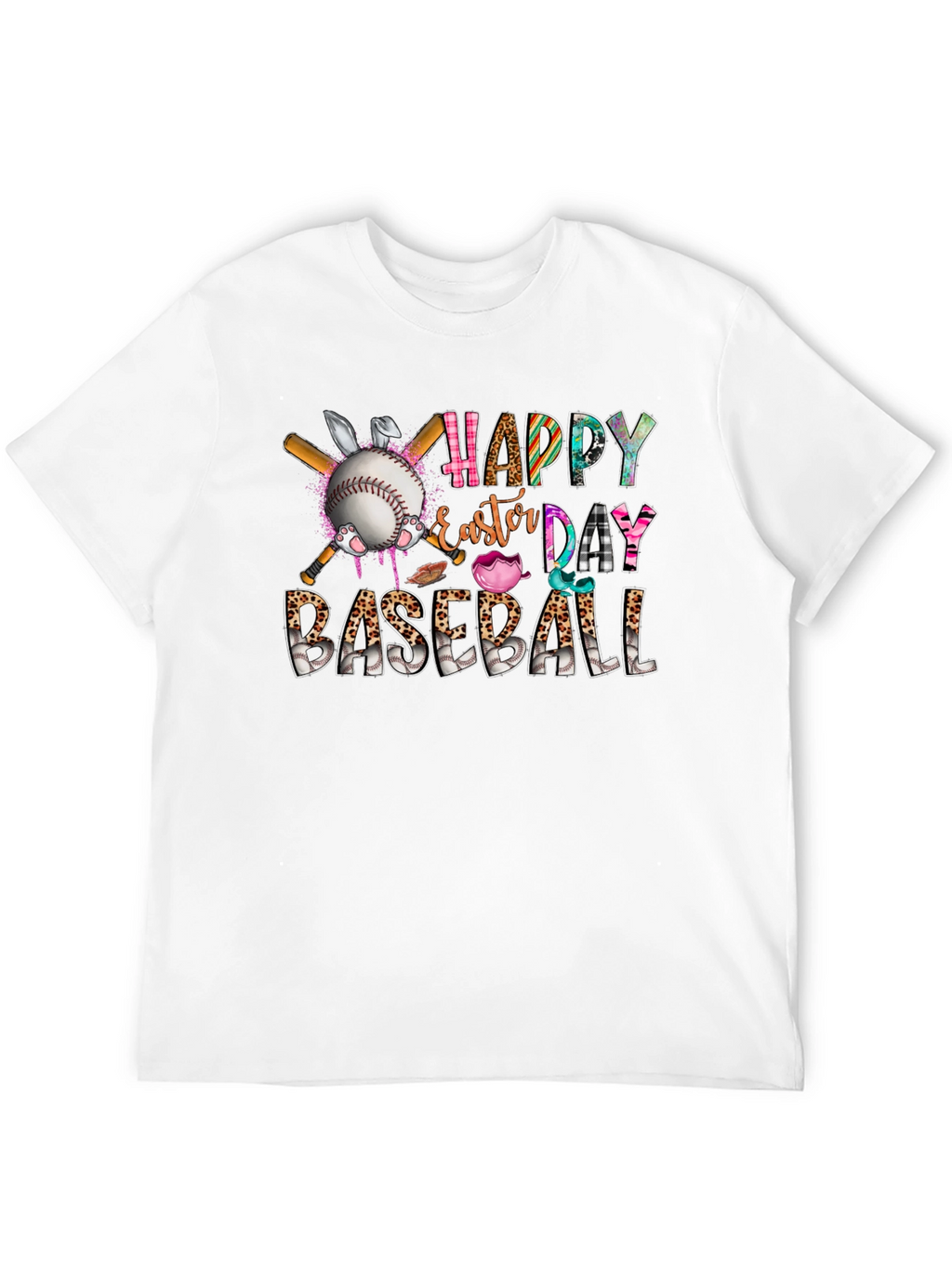 Happy Easter Day Baseball T-Shirt