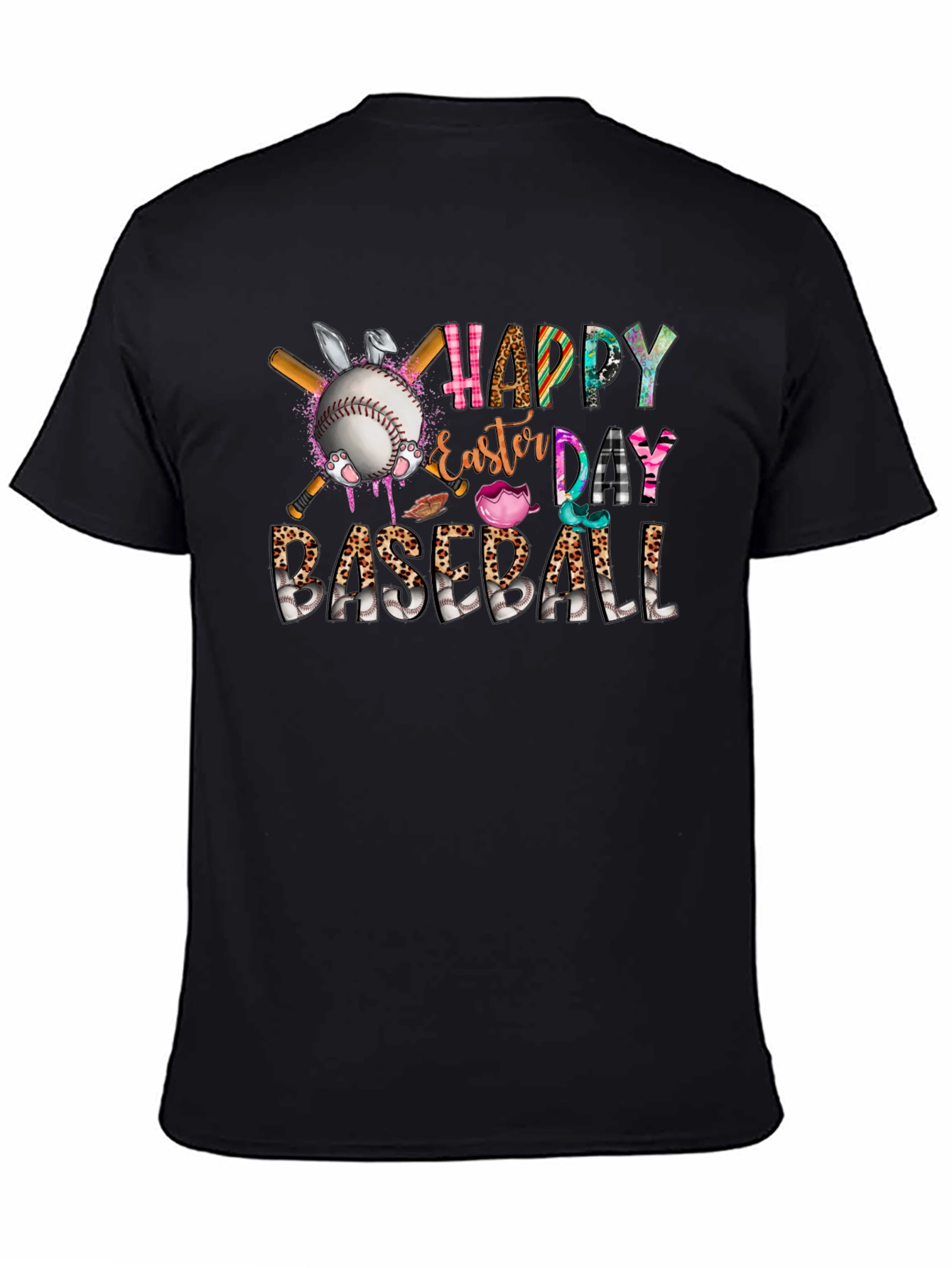 Happy Easter Day Baseball T-Shirt