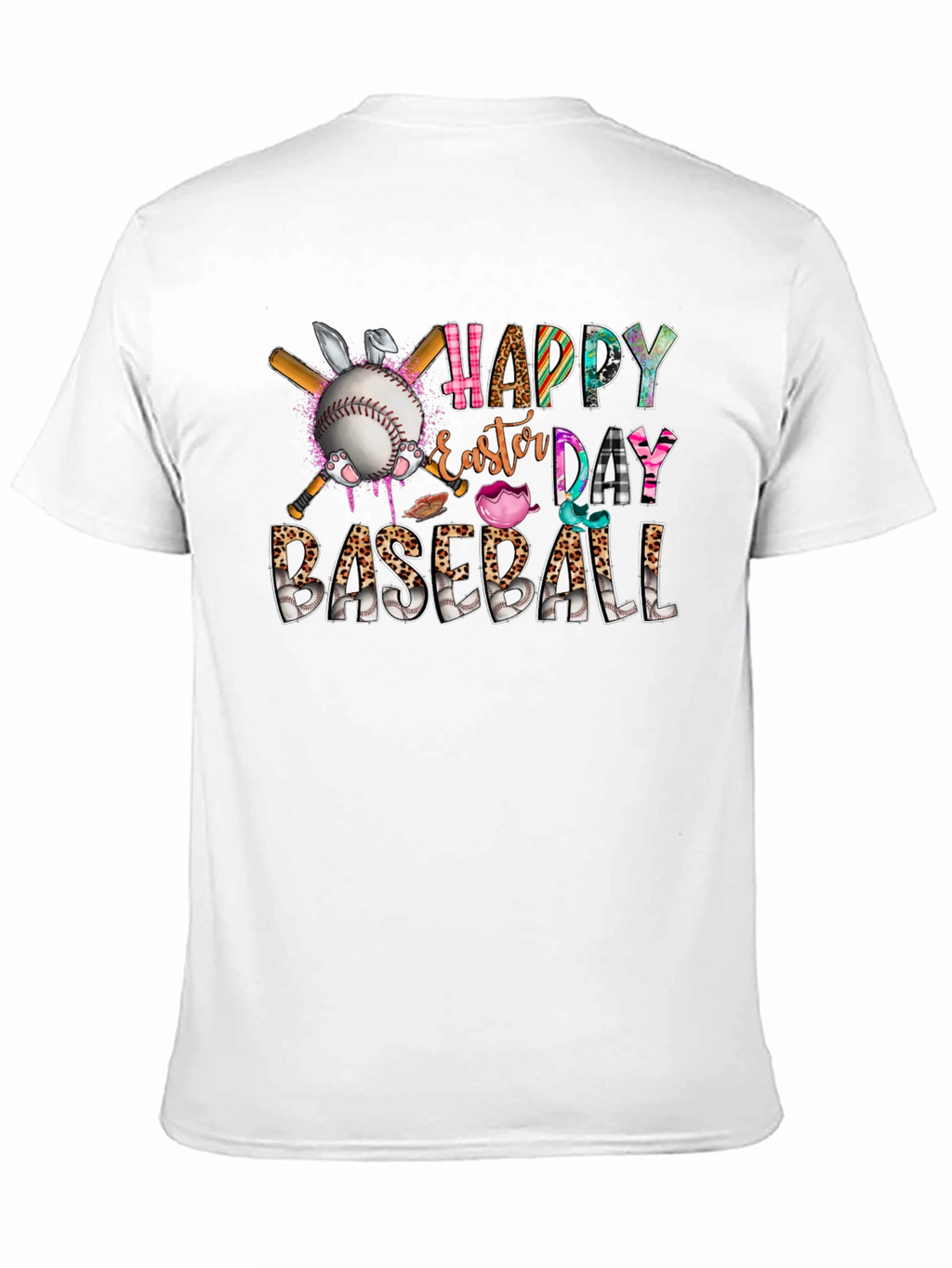 Happy Easter Day Baseball T-Shirt