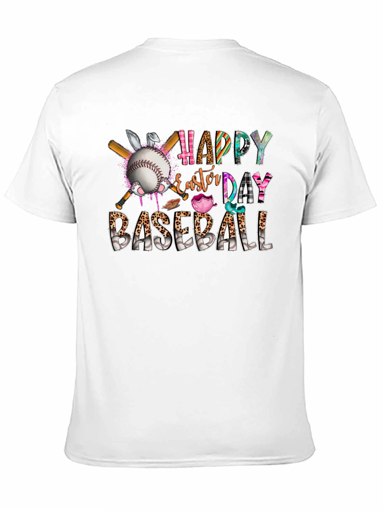 Happy Easter Day Baseball T-Shirt