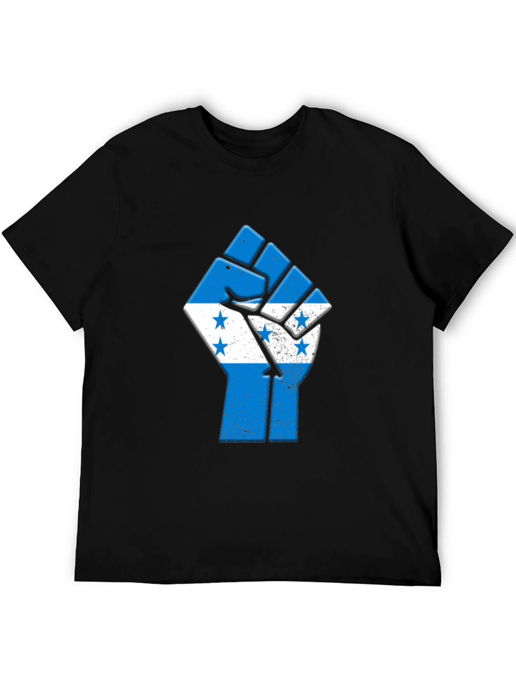 Honduras Fist T-Shirt - Black Pride Tee