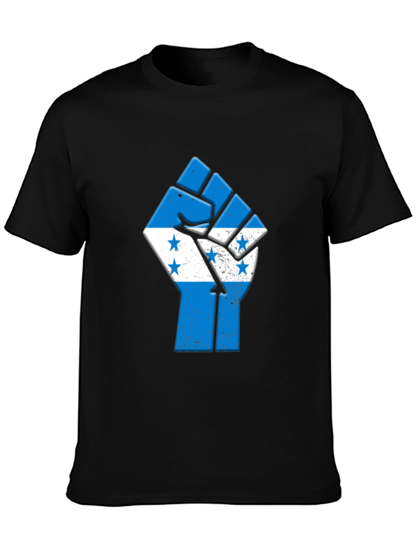 Honduras Fist T-Shirt - Black Pride Tee
