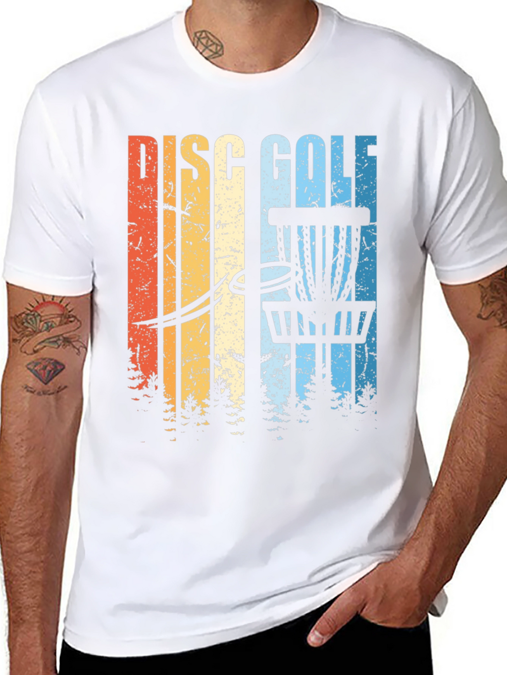 Retro Disc Golf T-Shirt