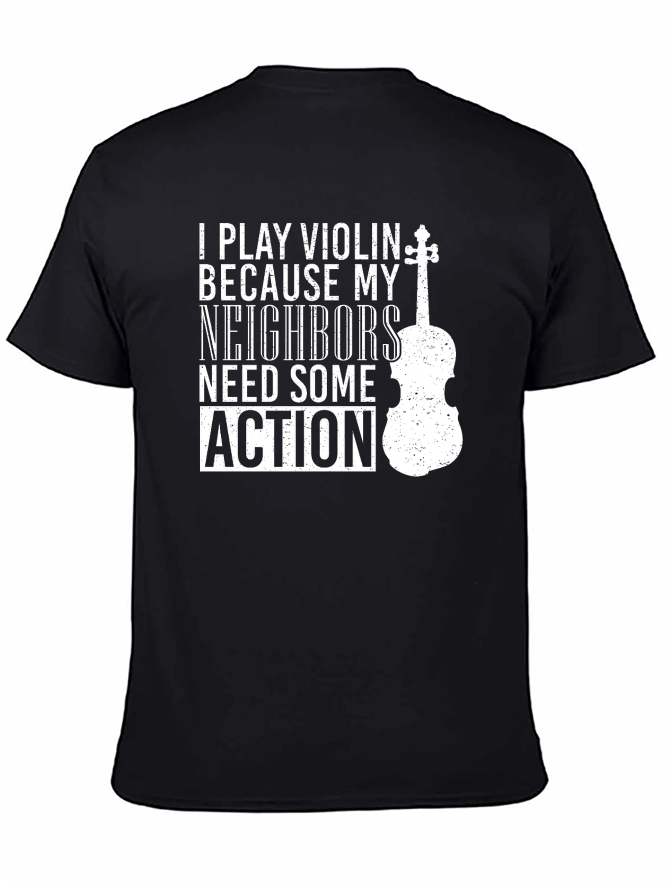 Funny Violin Player Graphic Tee