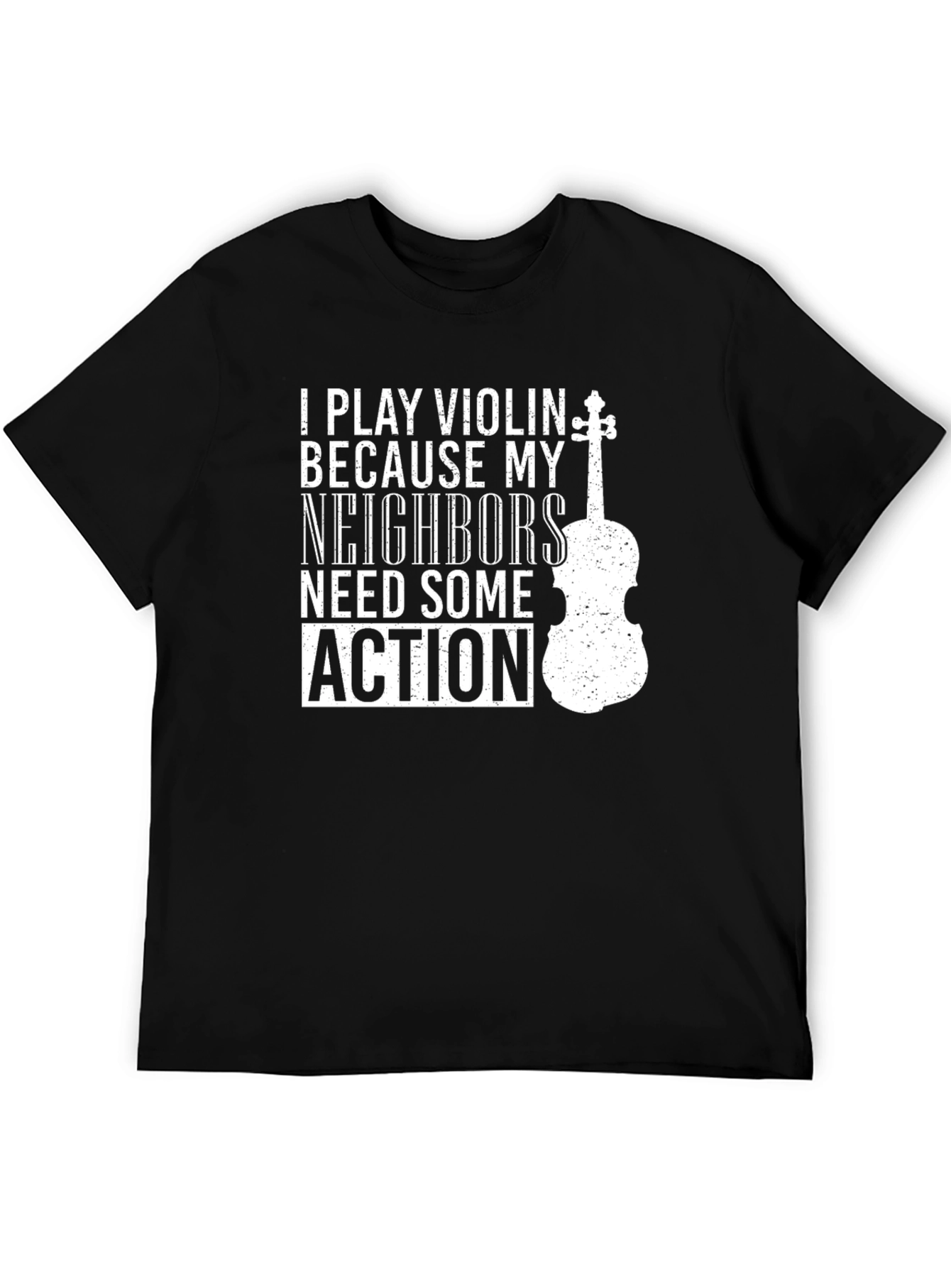 Funny Violin Player Graphic Tee