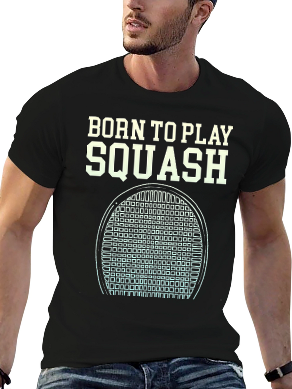 Born to Play Squash T-Shirt