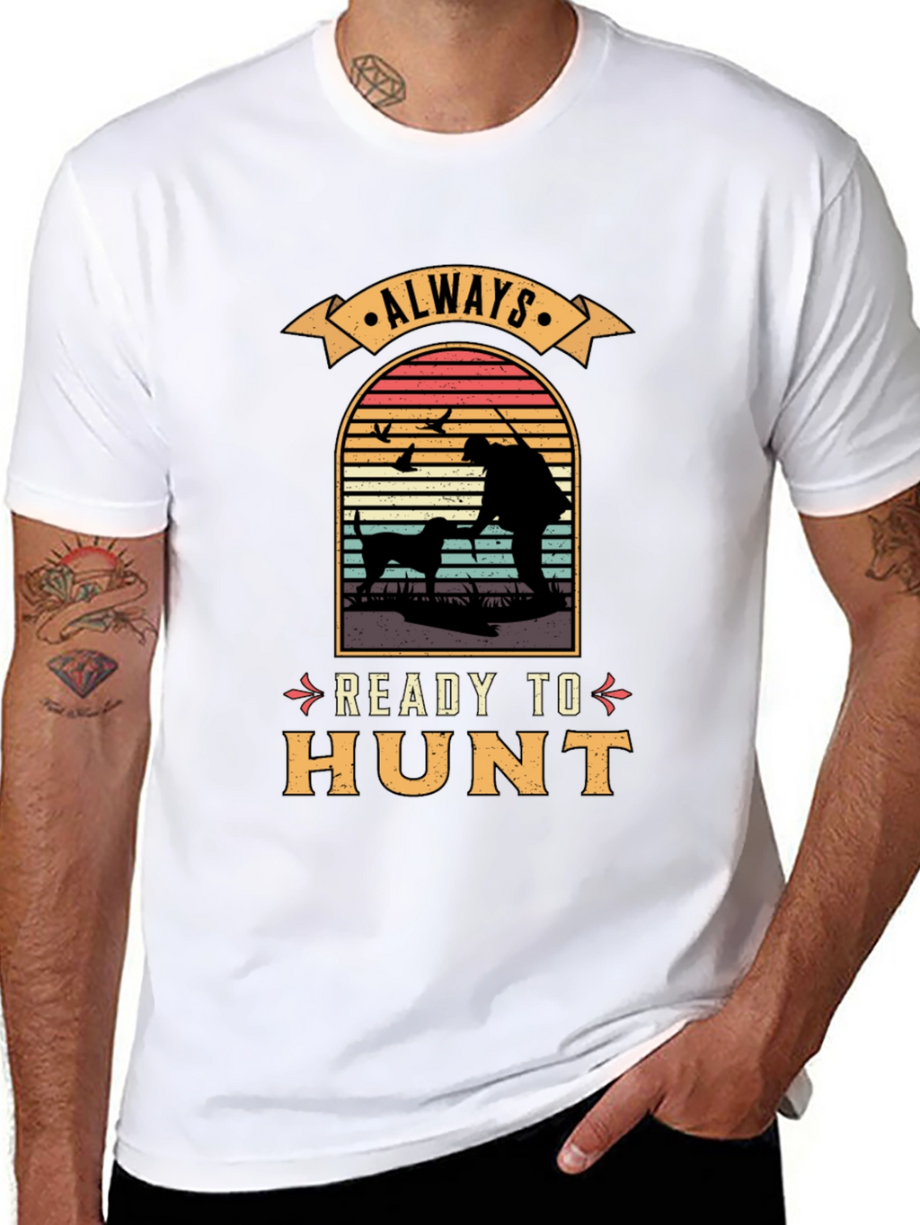 Always Ready to Hunt Graphic T-Shirt