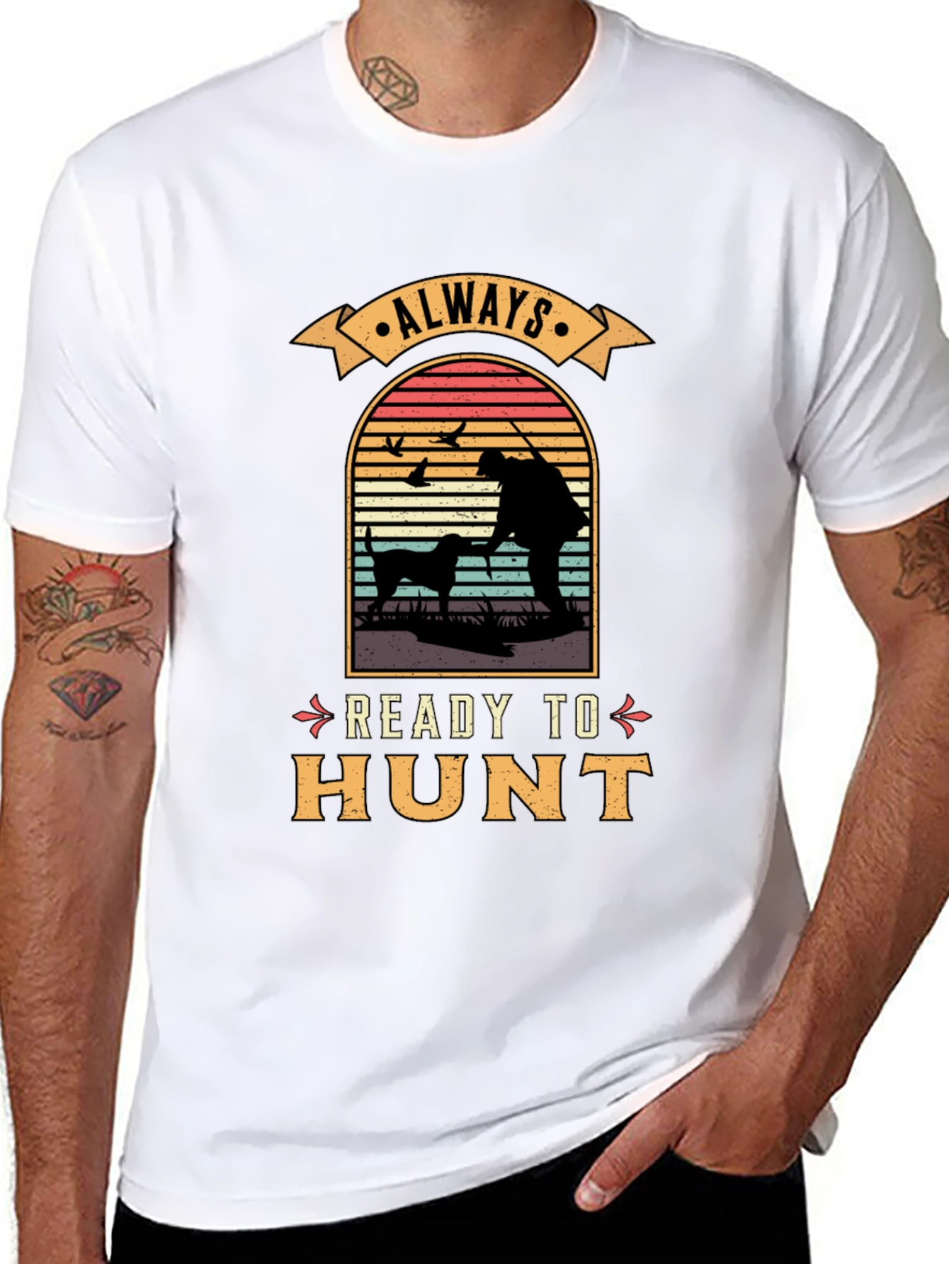 Always Ready to Hunt Graphic T-Shirt