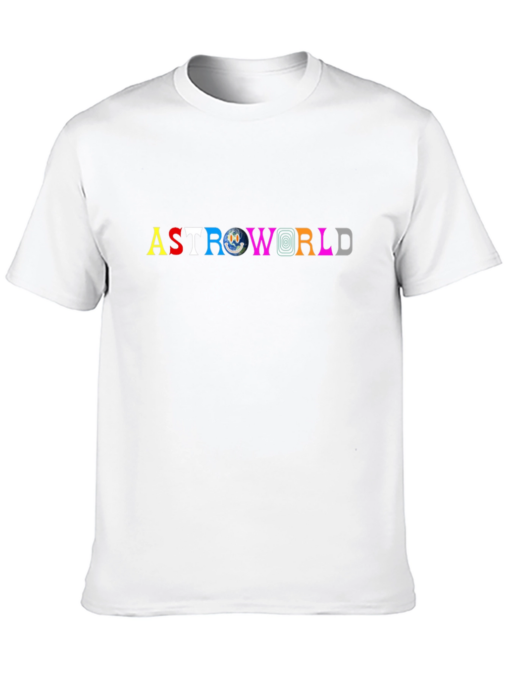 Astroworld Graphic T-Shirt - Black Cotton Tee