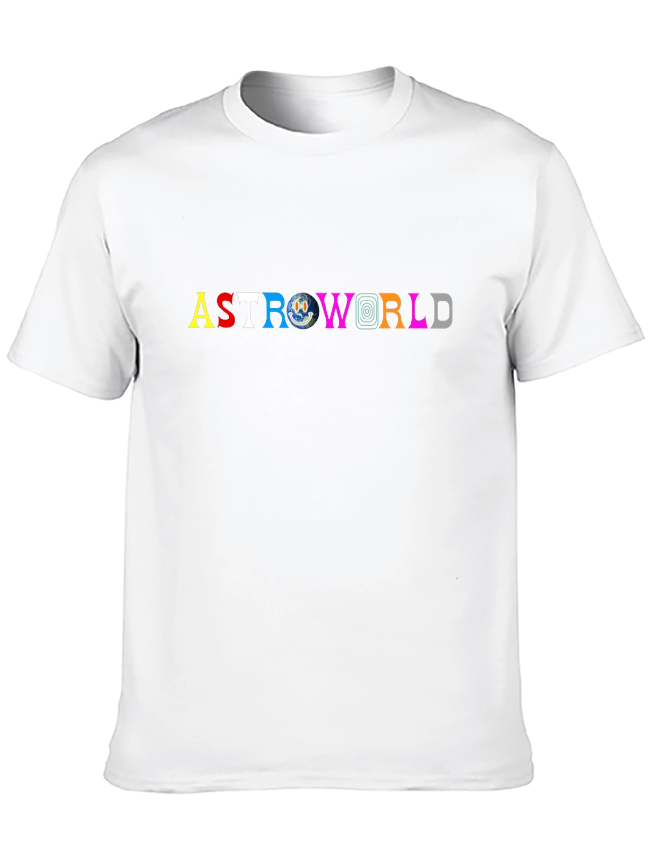 Astroworld Graphic T-Shirt - Black Cotton Tee