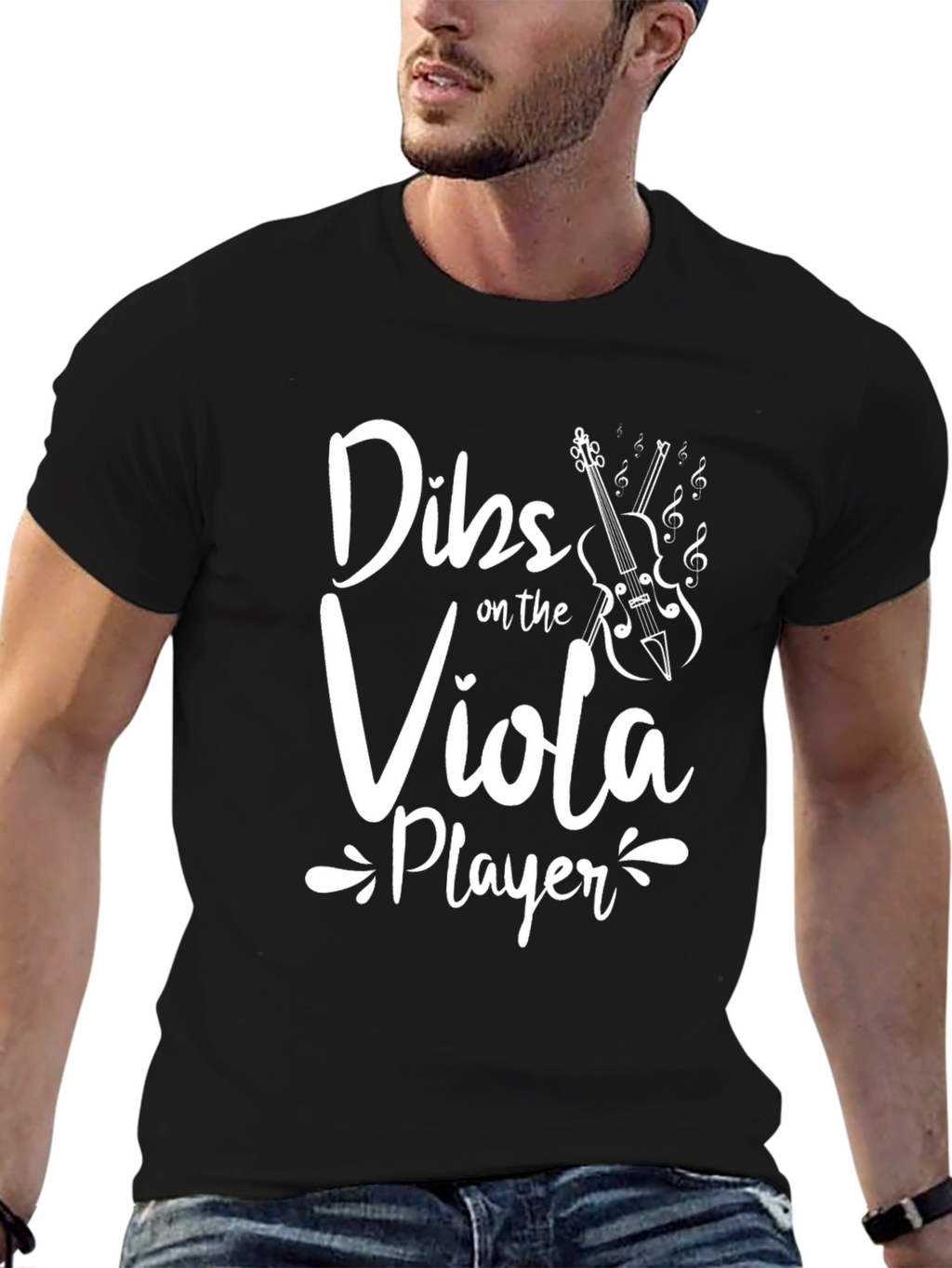 Dibs on the Viola Player T-Shirt - Musician Gift