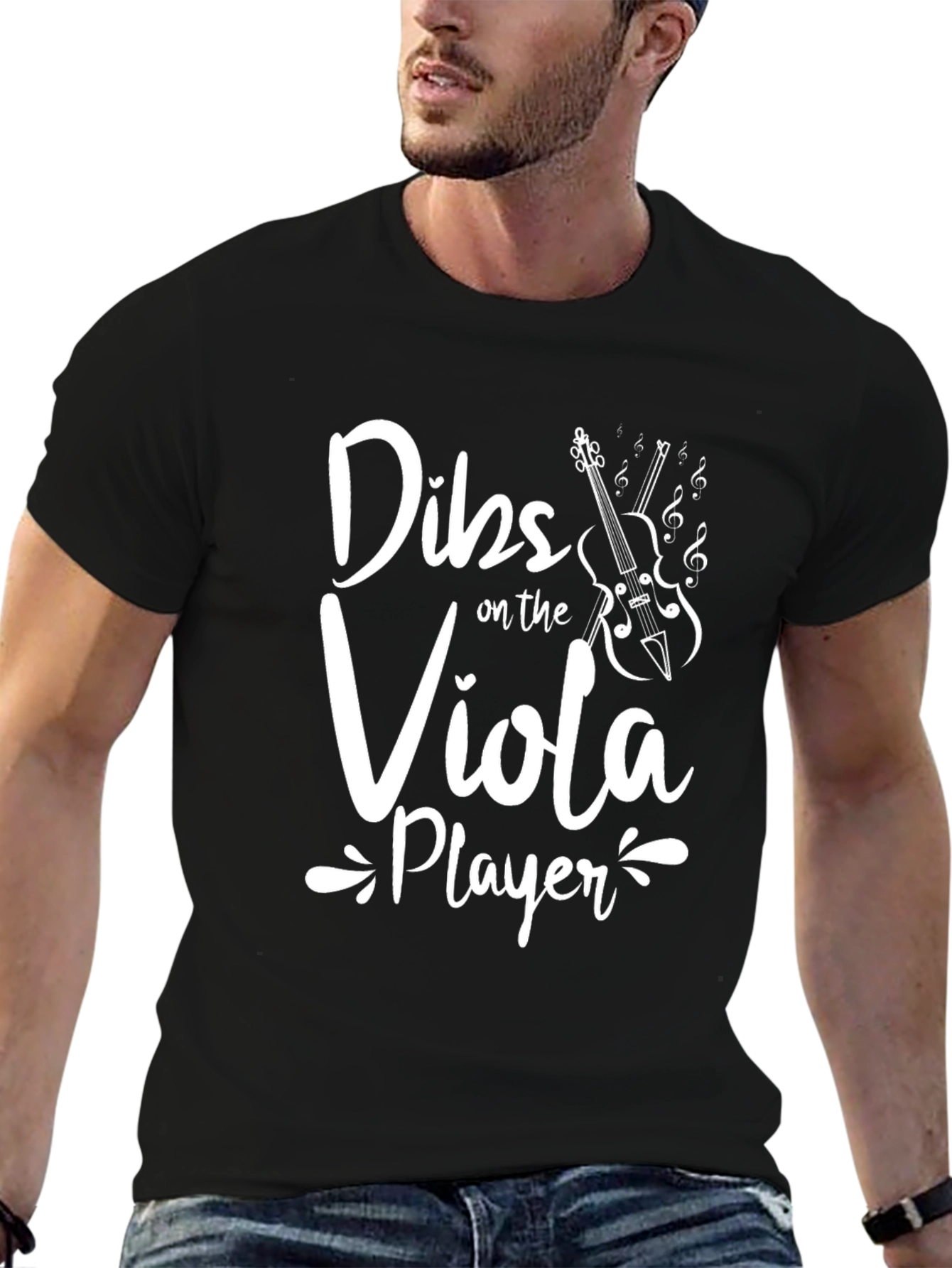 Dibs on the Viola Player T-Shirt - Musician Gift