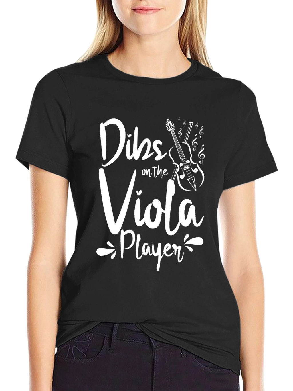 Dibs on the Viola Player T-Shirt - Musician Gift