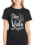 Dibs on the Viola Player T-Shirt - Musician Gift