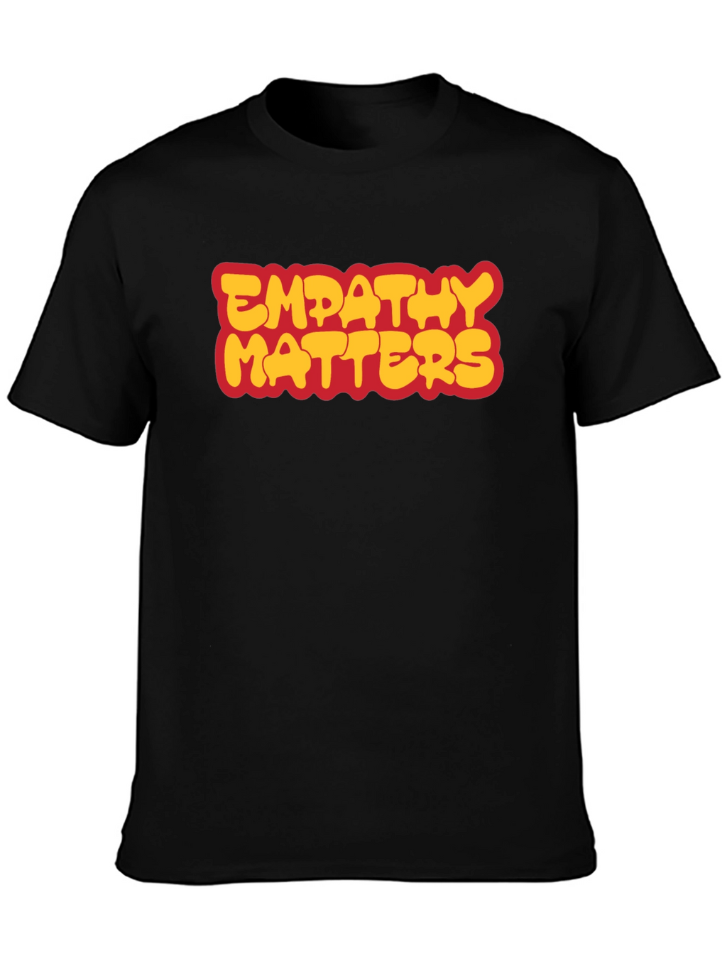 Empathy Matters Graphic Tee - Black
