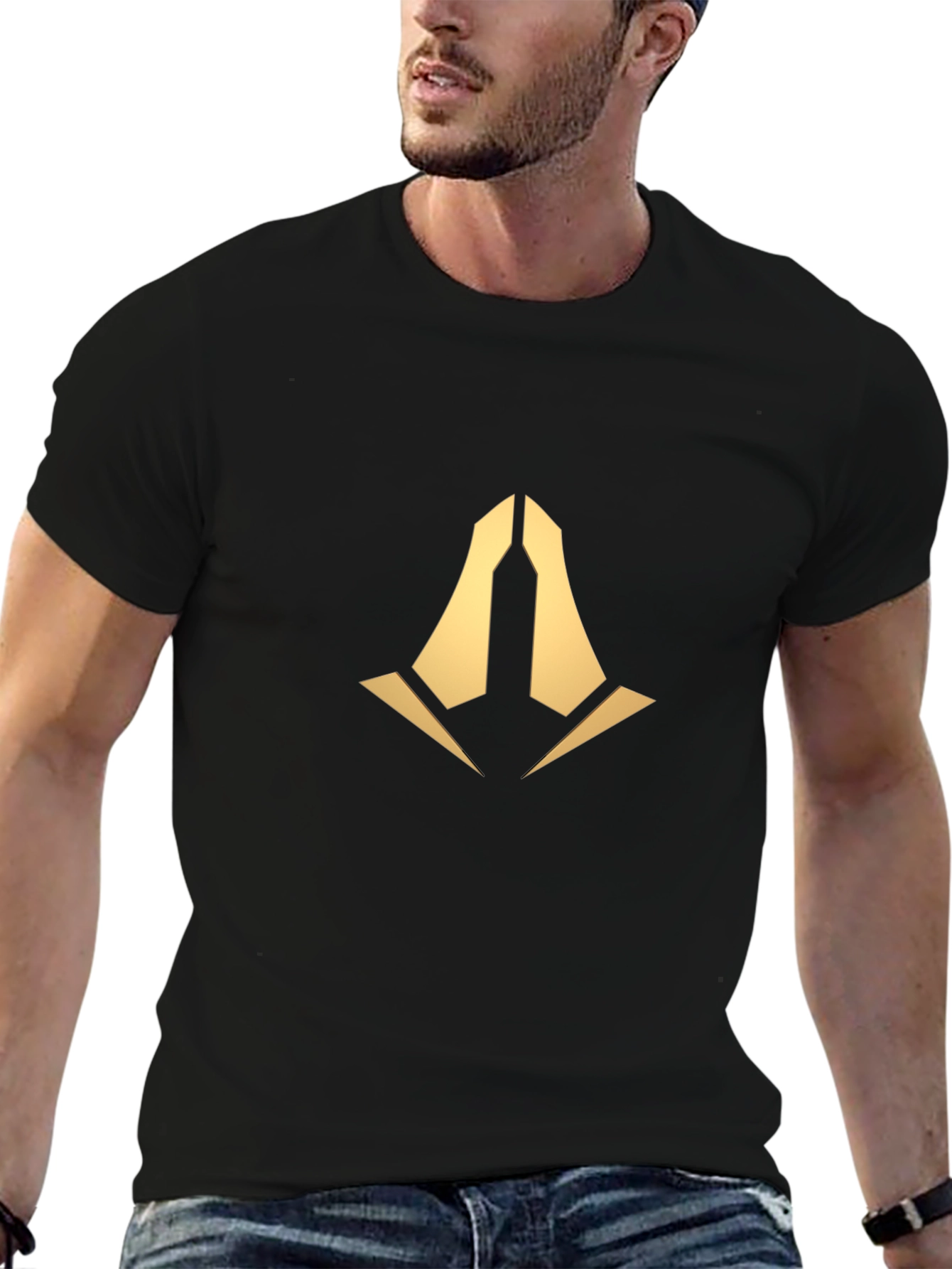 Golden Symbol Black T-Shirt