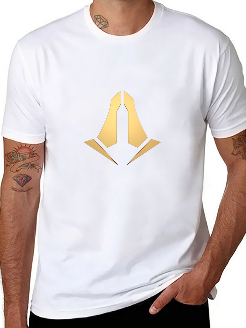 Golden Symbol Black T-Shirt