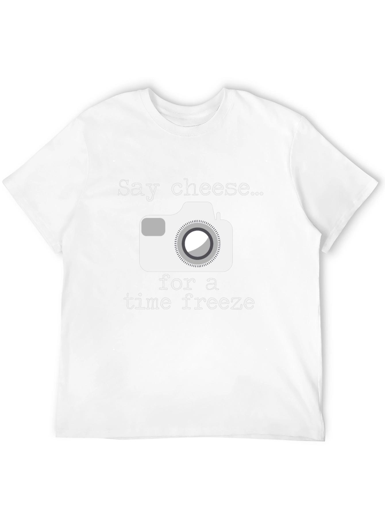 Say Cheese Time Freeze Graphic T-Shirt