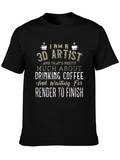 3D Artist Coffee T-Shirt