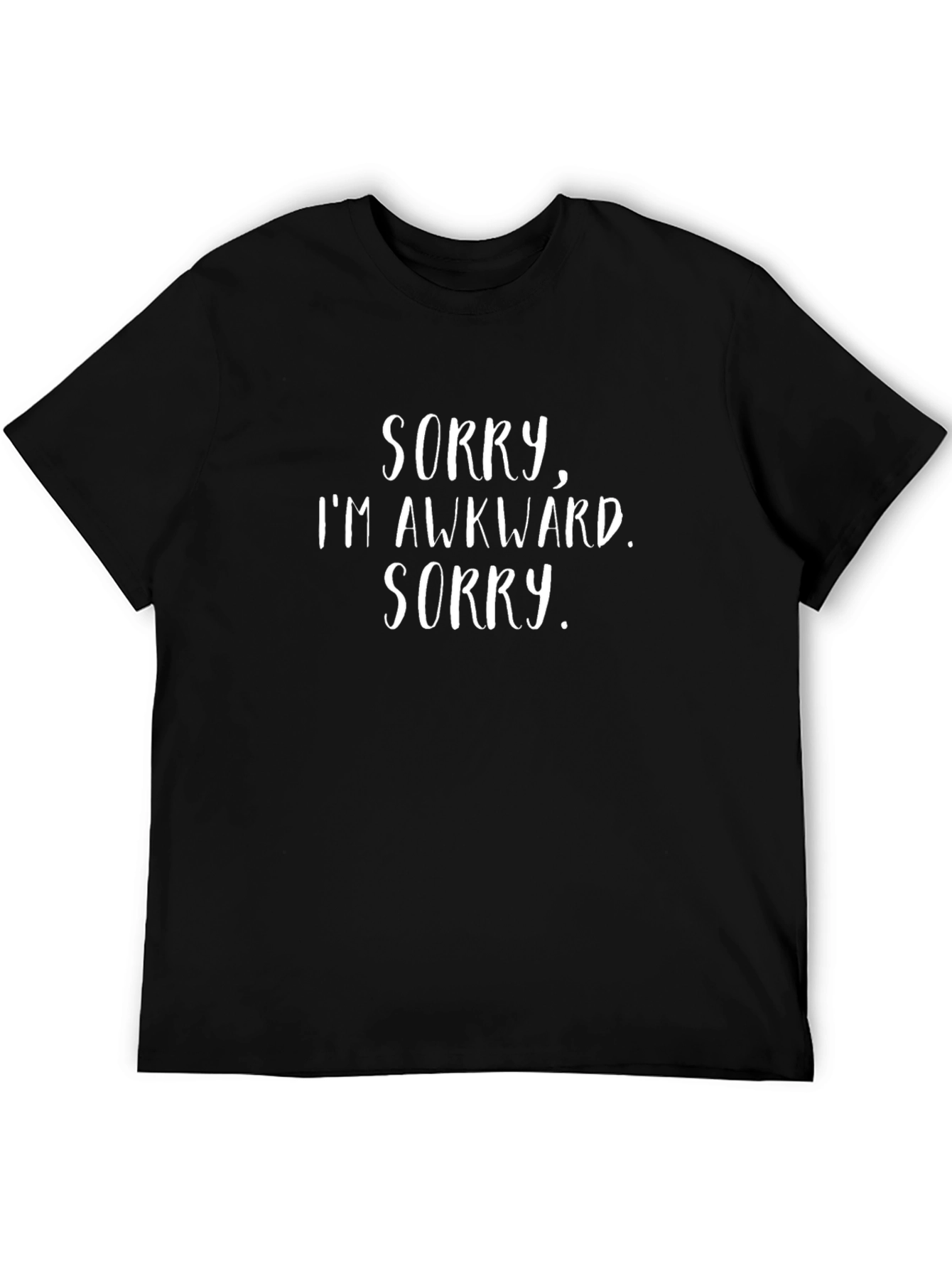 Awkward Humor Graphic Tee - Casual Style