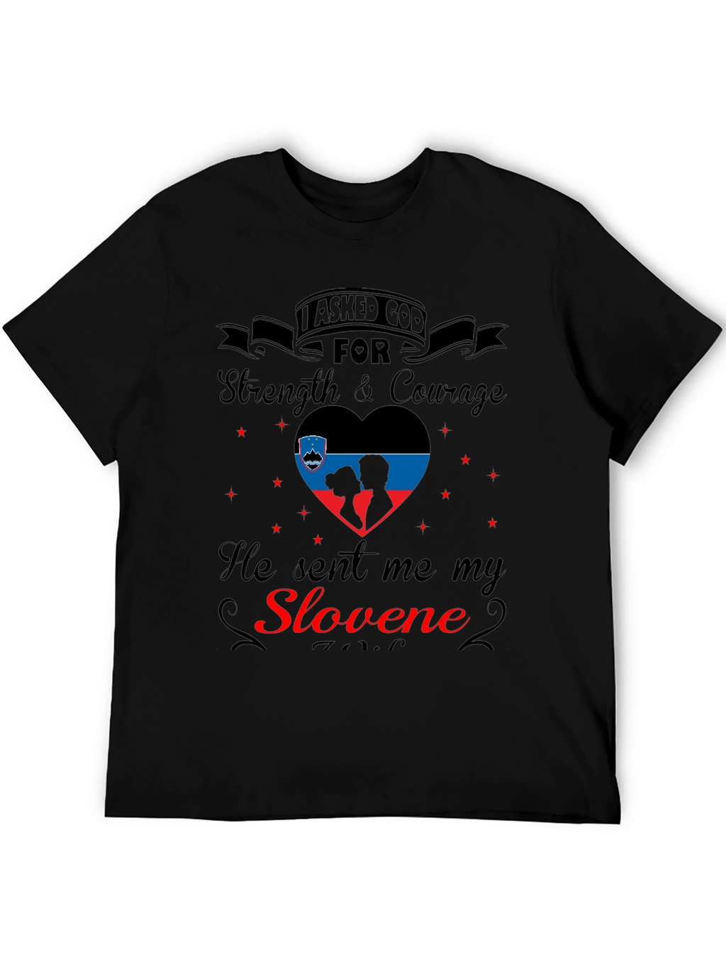 Slovene T-Shirt - Strength & Courage