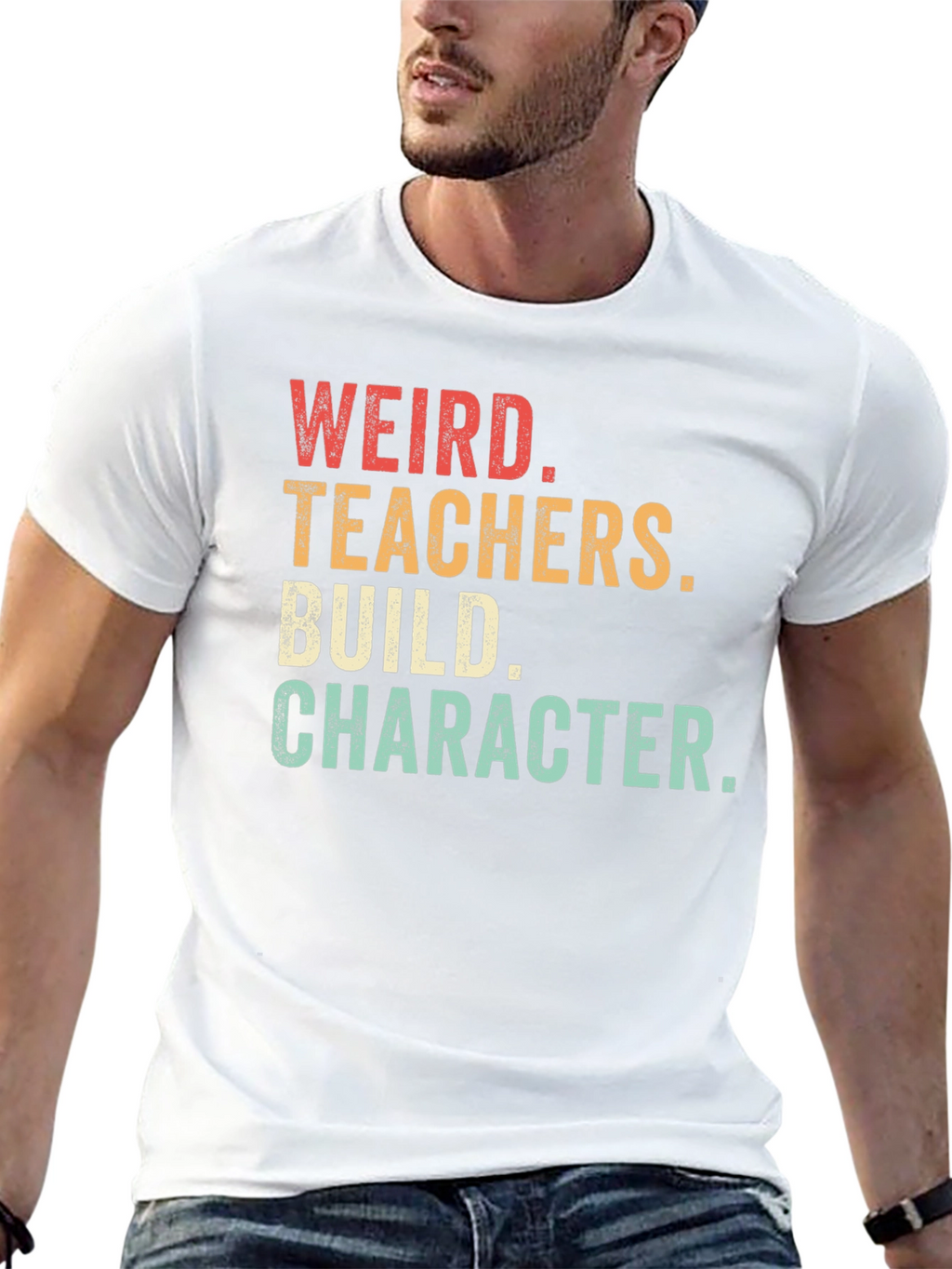Weird Teachers Build Character T-Shirt