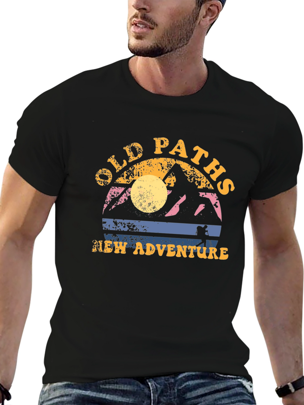 Old Paths New Adventure Graphic Tee