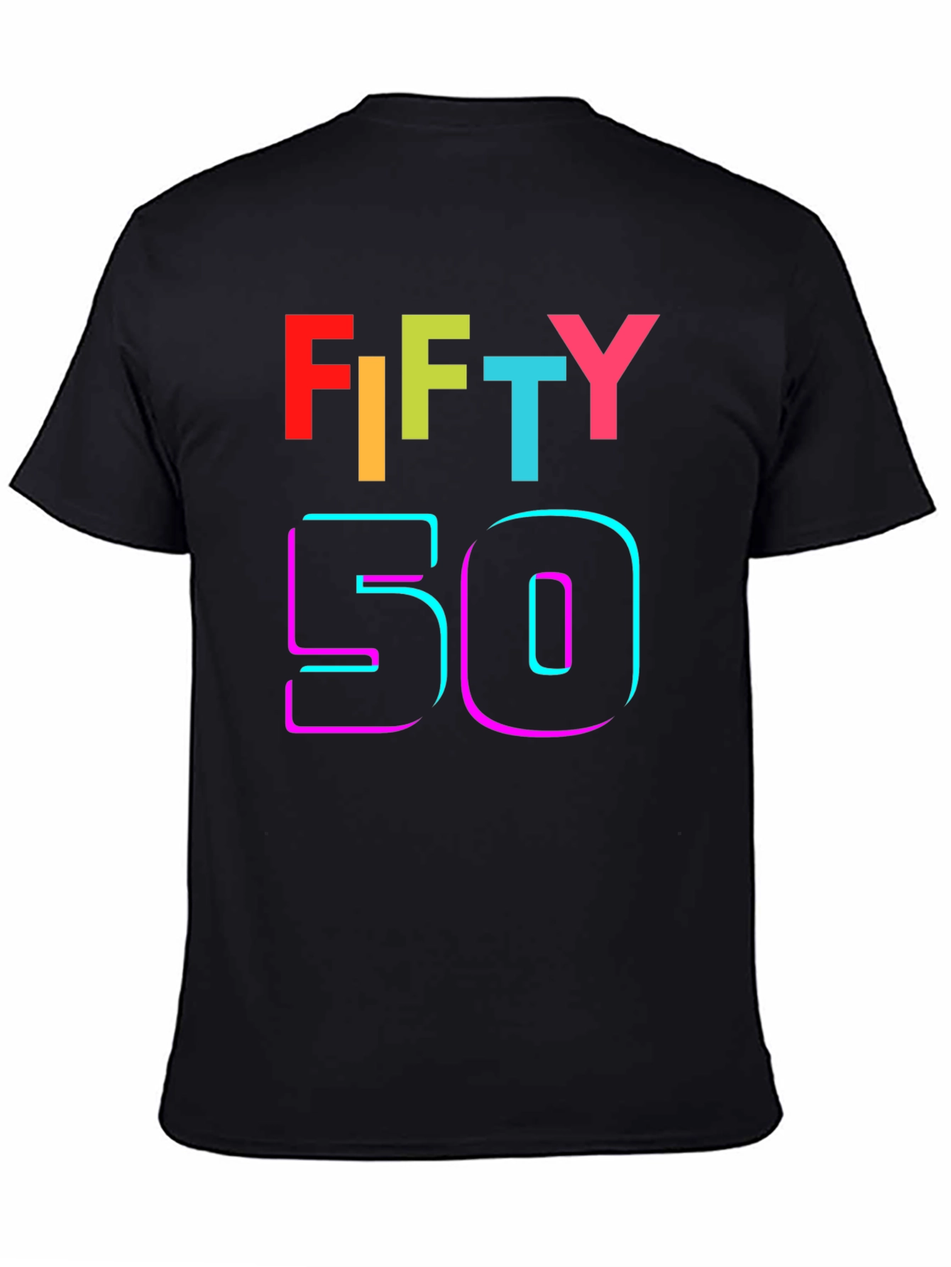 Fifty Birthday Graphic T-Shirt