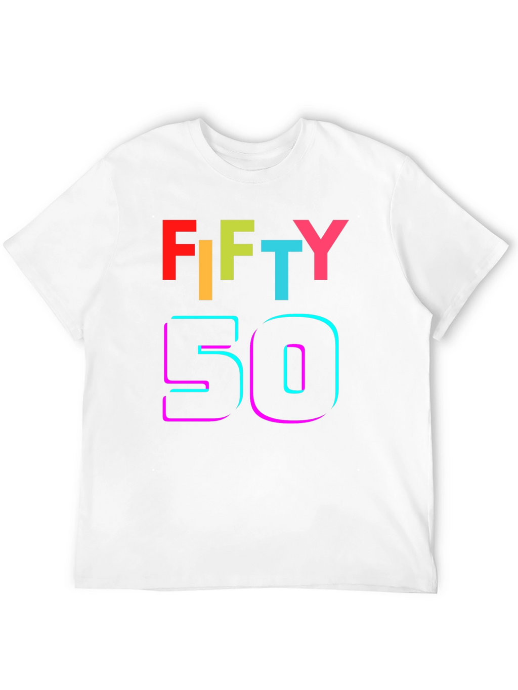 Fifty Birthday Graphic T-Shirt